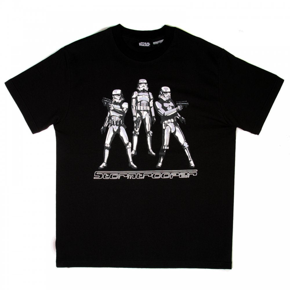 Black Regular Fit Crew Neck Limited Edition Stormtroopers Star Wars T-Shirt