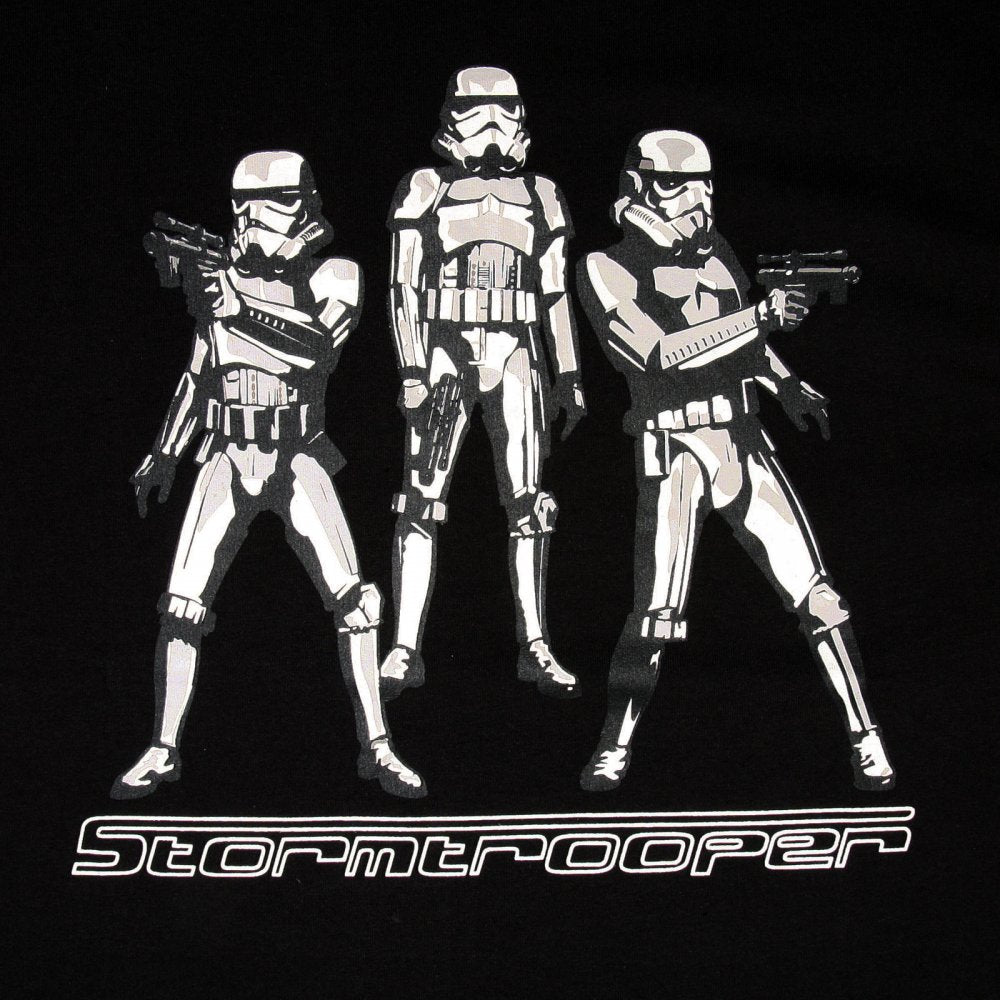 Black Regular Fit Crew Neck Limited Edition Stormtroopers Star Wars T-Shirt