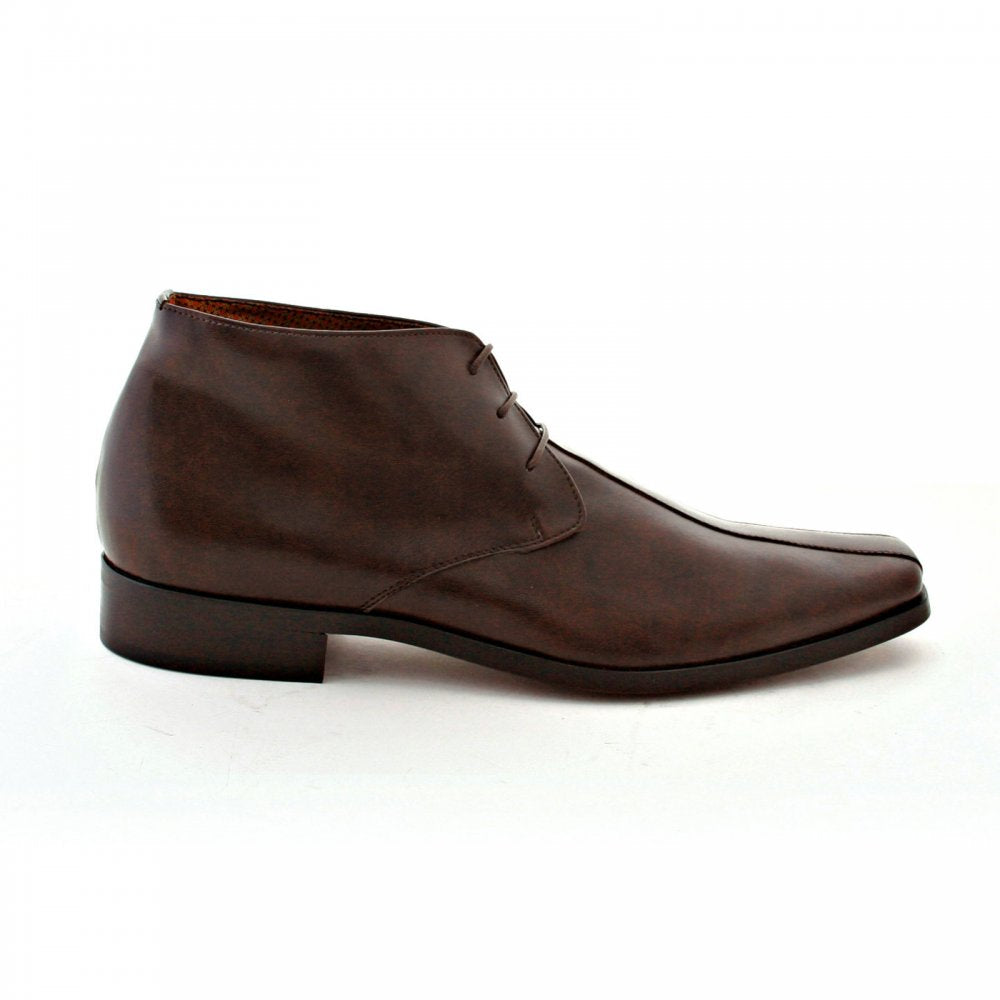 Vegan Brown Lace up Ankle Boots