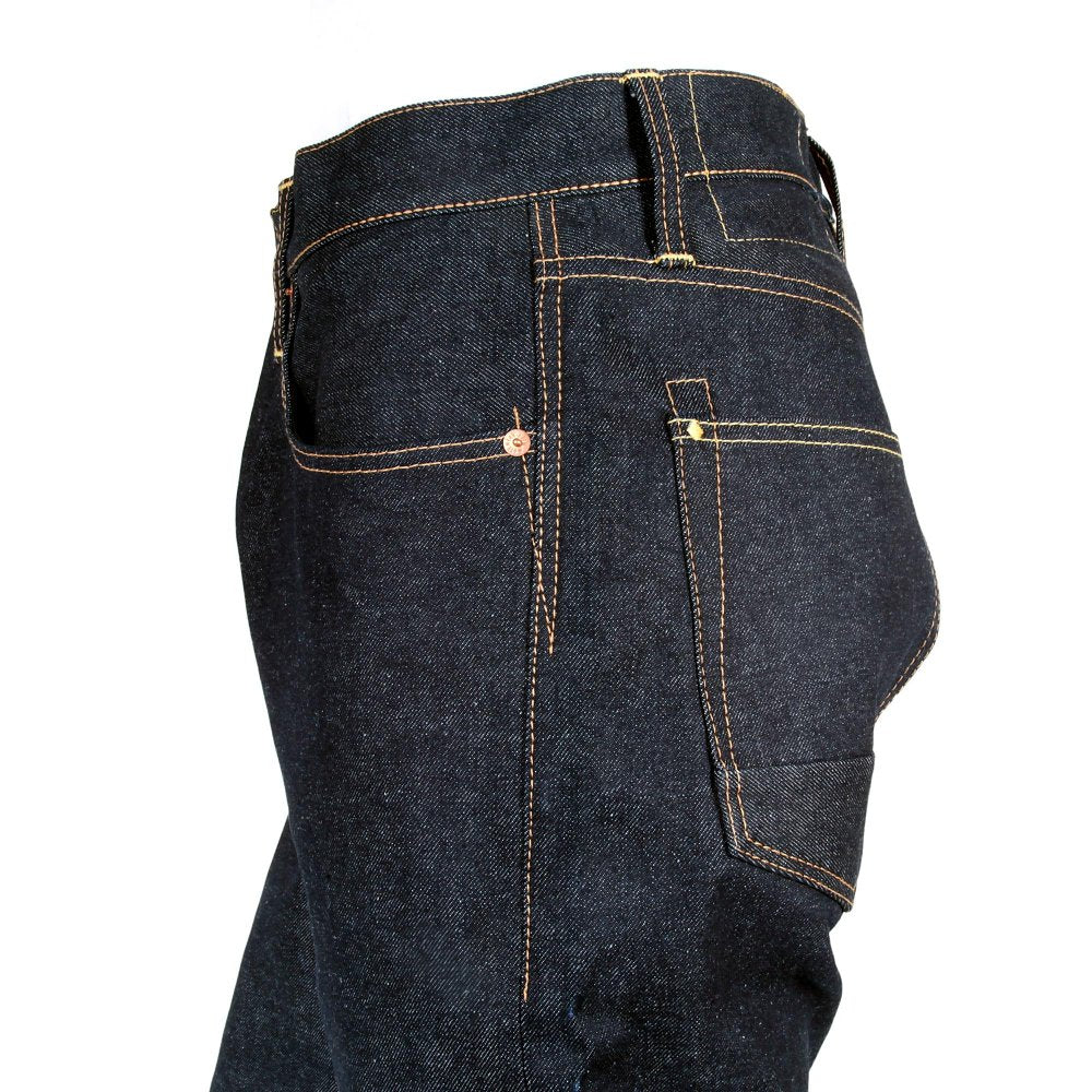 Big horn vintage dry denim jeans