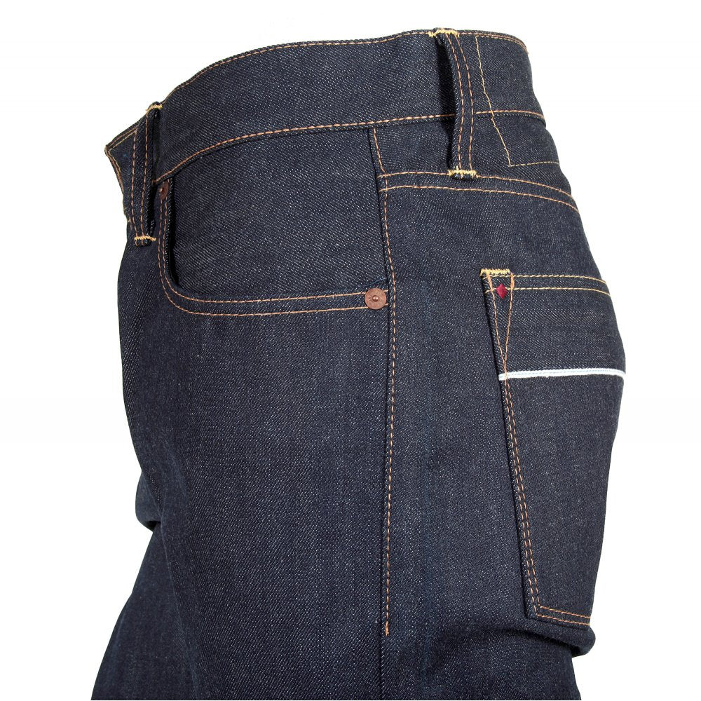 Little horn Japan weave dry denim jeans