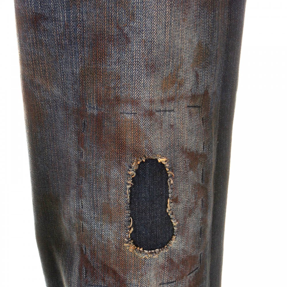 Mekkanik vintage wash denim jeans