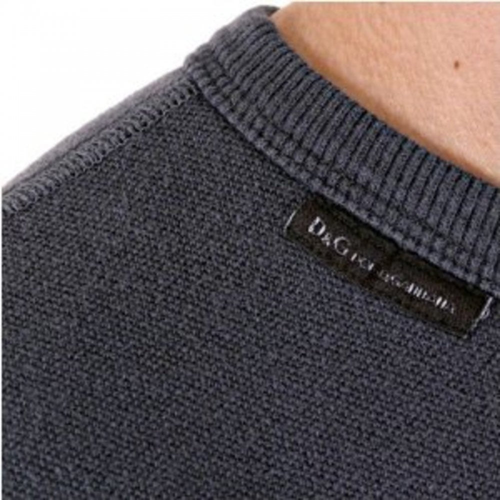 Crew Neck Dark Grey Slim Fit Short Sleeve T-Shirt