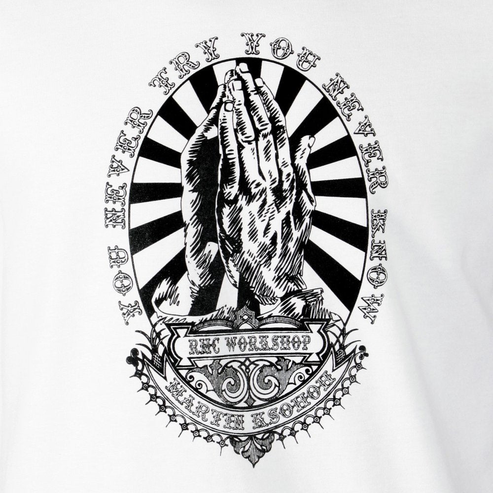 White crew neck short sleeve regular fit t-shirt