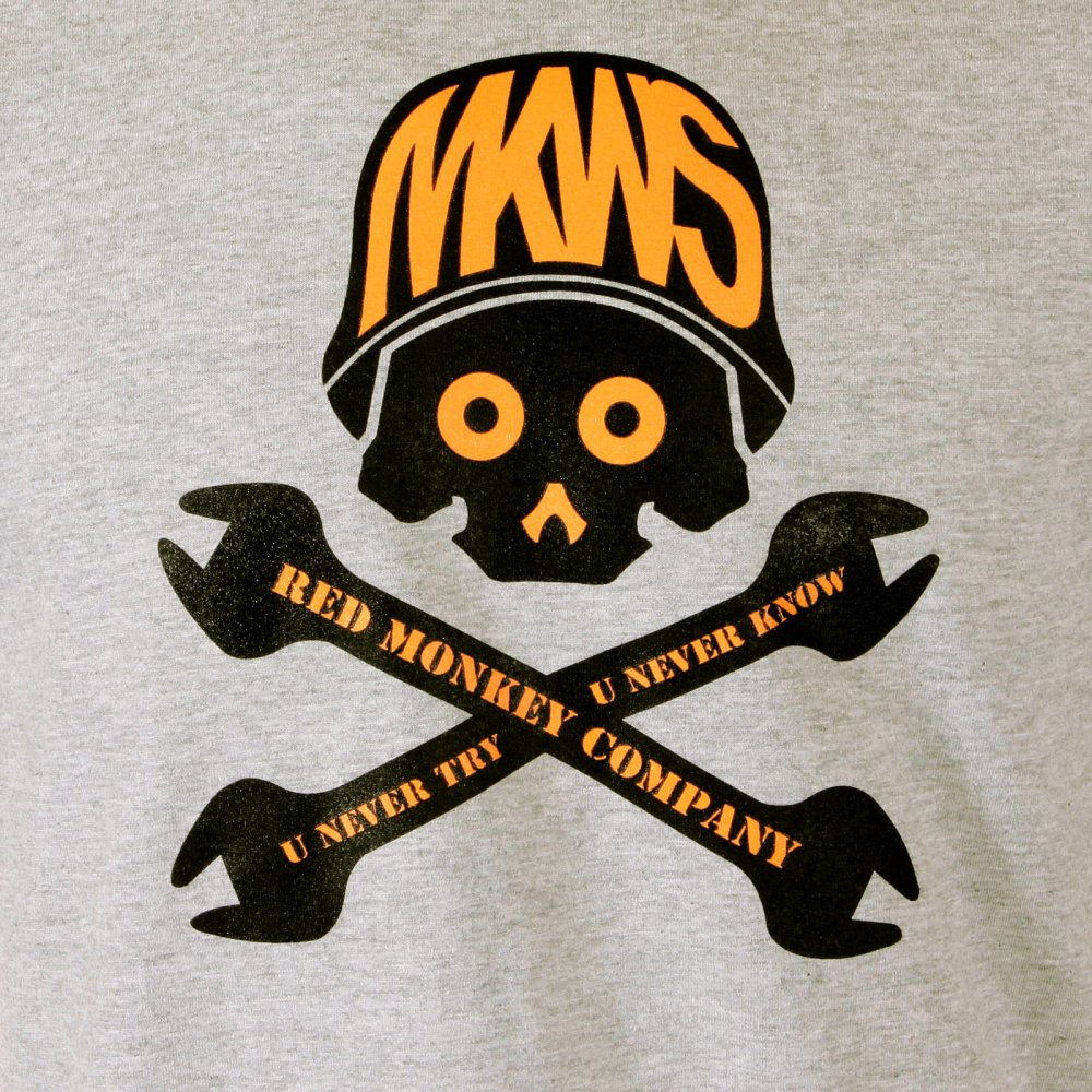 Grey marl crew neck short sleeve regular fit t-shirt