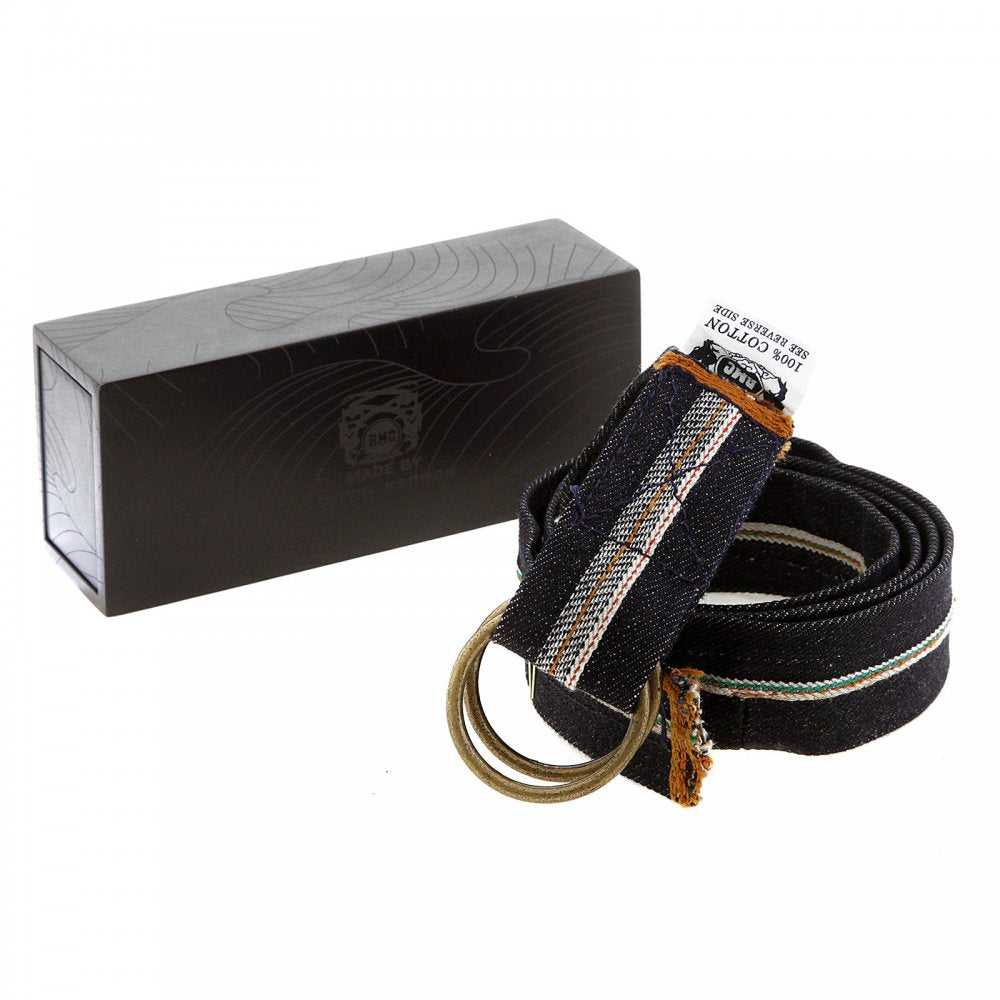 Handmade selvedge denim belt