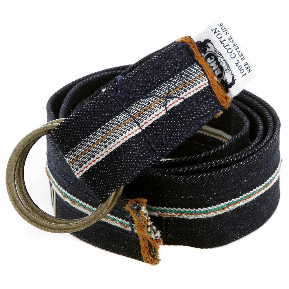 Handmade selvedge denim belt