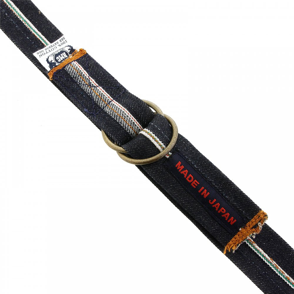 Handmade selvedge denim belt