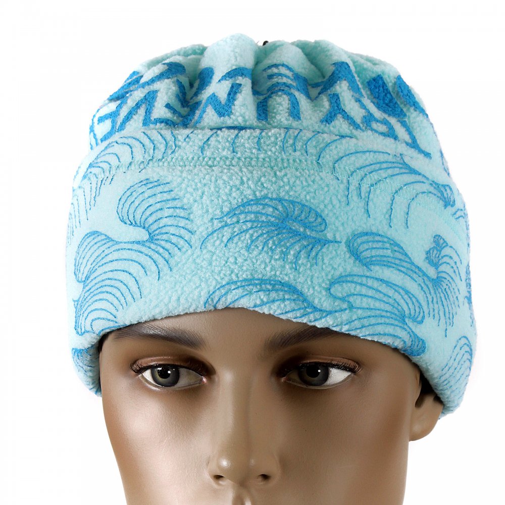 Reversible Head Warmer - Sky Blue Neck Warmer Snood