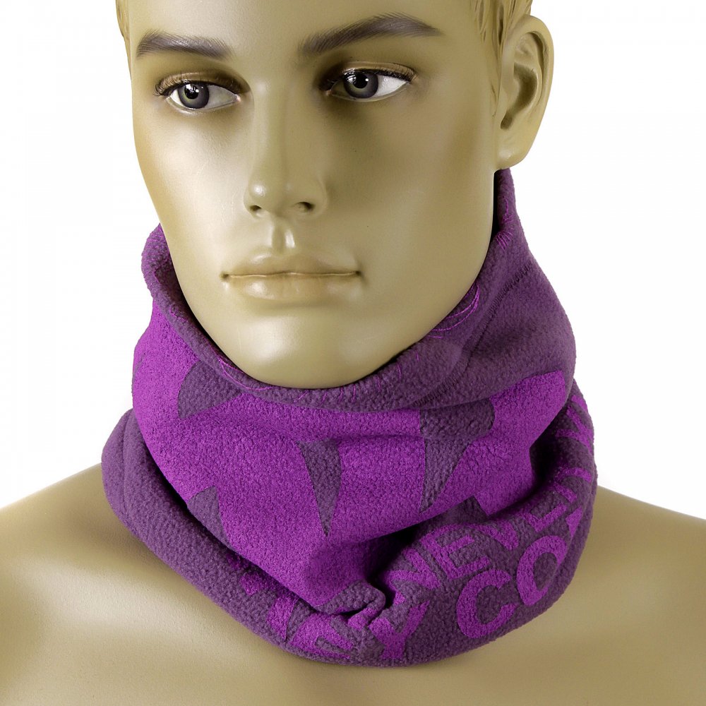 Reversible Head Warmer - Purple neck warmer snood