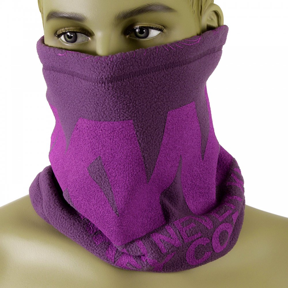 Reversible Head Warmer - Purple neck warmer snood