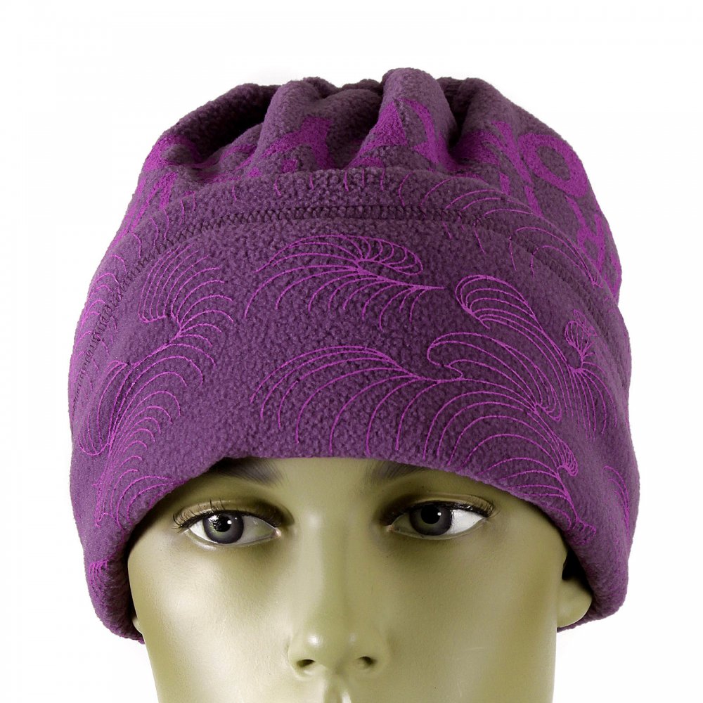 Reversible Head Warmer - Purple neck warmer snood
