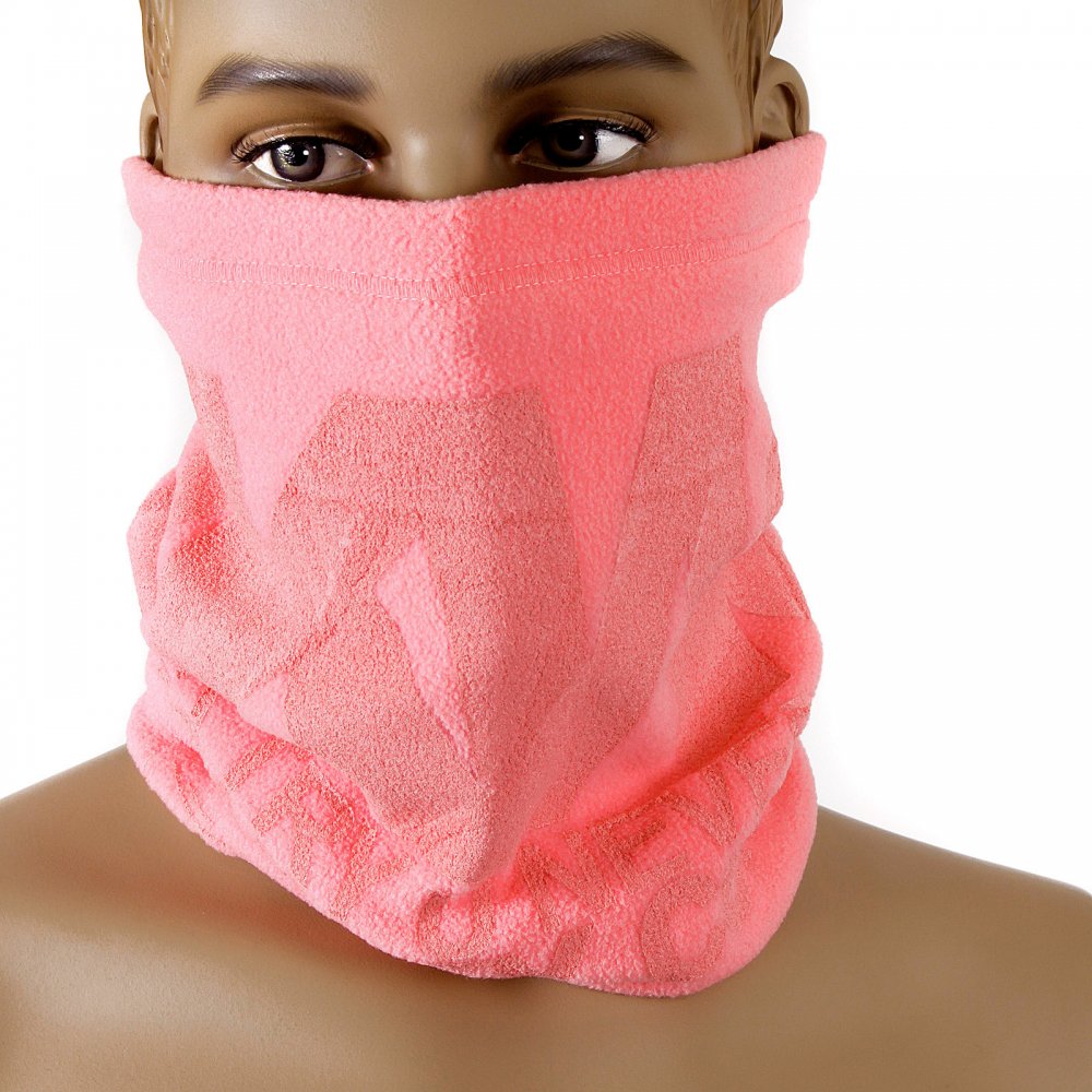 Reversible Head Warmer - Pink Neck Warmer Snood