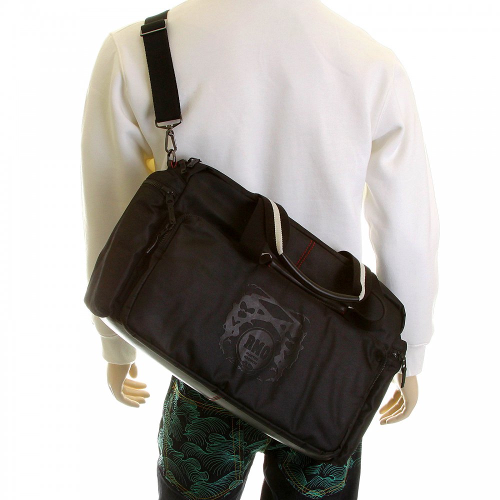 Black Nylon Hand Held Despatch Bag