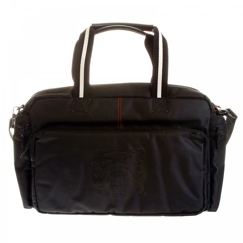 Black Nylon Hand Held Despatch Bag