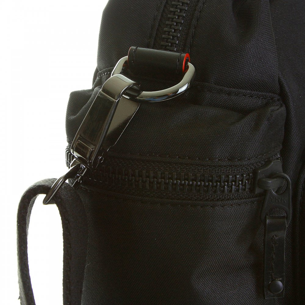 Black Nylon Hand Held Despatch Bag
