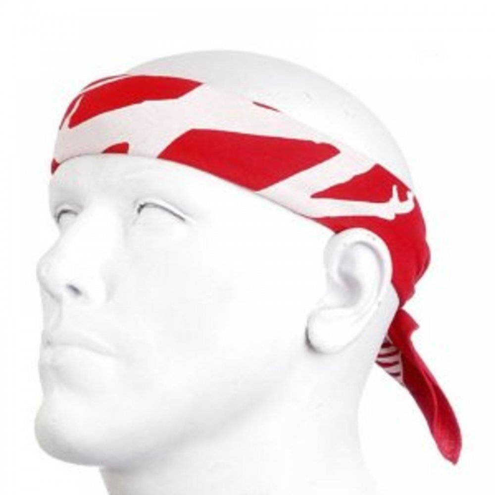 100% Cotton mens red bandana printed