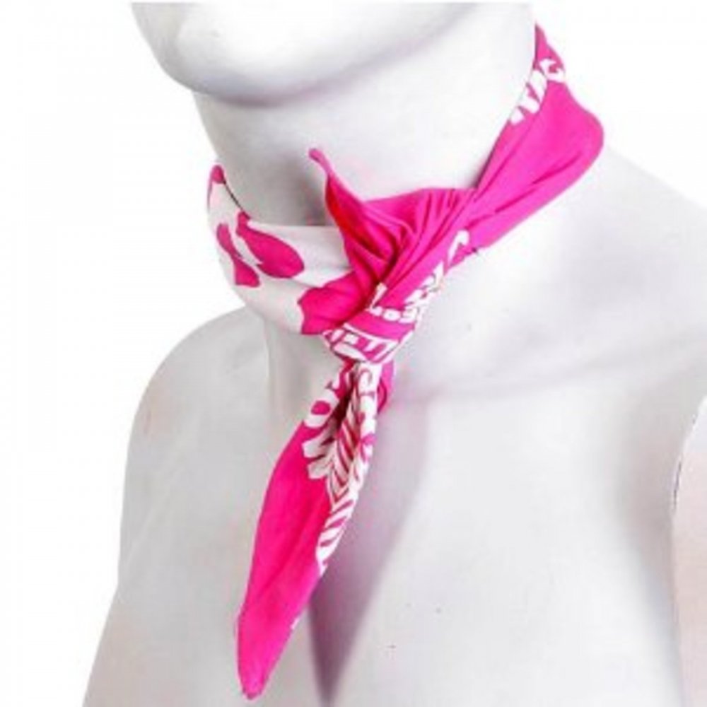 100% Cotton Mens Fuchsia Printed Bandana