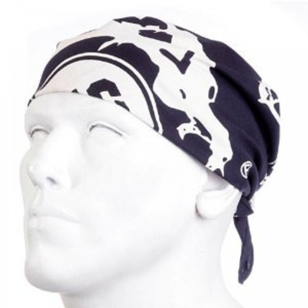 100% Cotton Mens printed Navy bandana