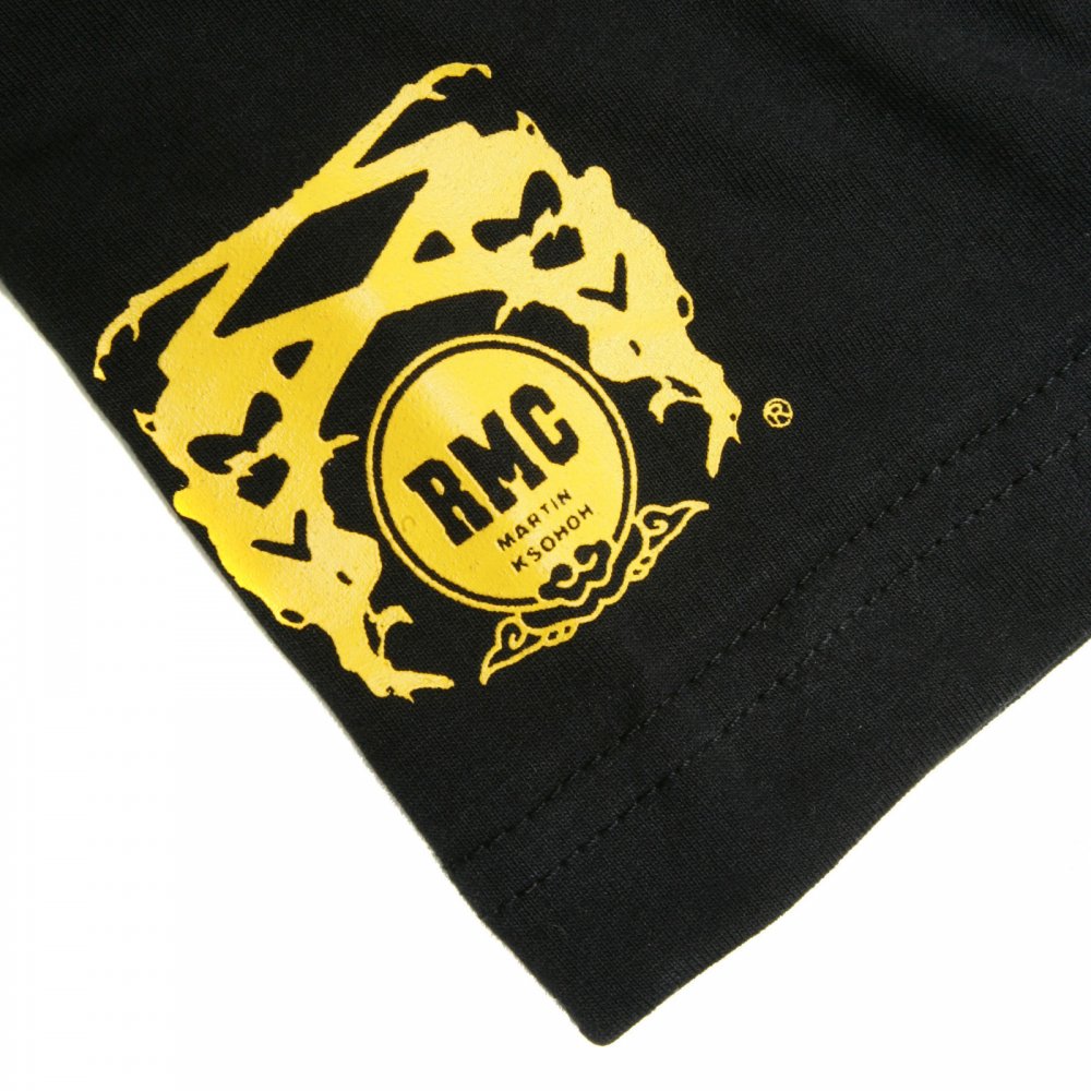 Black crew neck regular fit short sleeve t-shirt