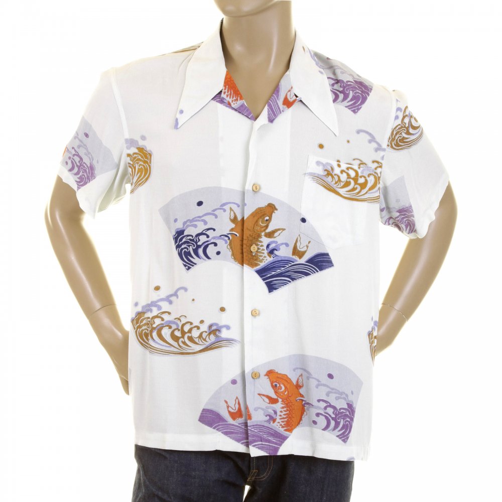 Mens Short Sleeve Regular Fit Printed Shirt