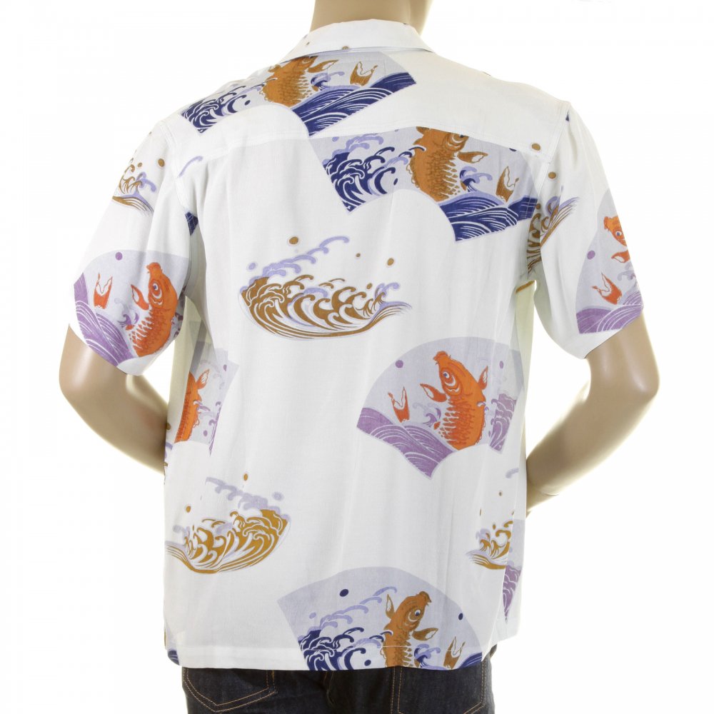 Mens Short Sleeve Regular Fit Printed Shirt