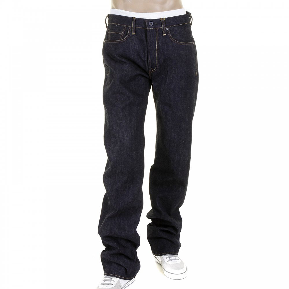 Slimmer Cut Kurabo Dark Indigo Selvedge Raw Denim Jeans