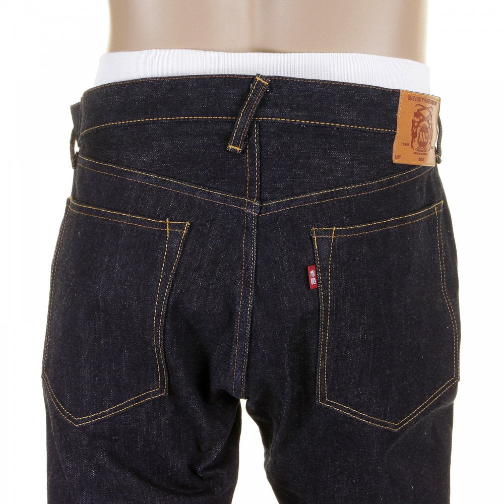 Slimmer Cut Kurabo Dark Indigo Selvedge Raw Denim Jeans