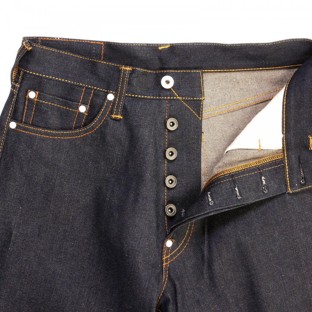 Super Exclusive Dark Indigo Selvedge Raw Dry Denim Jeans