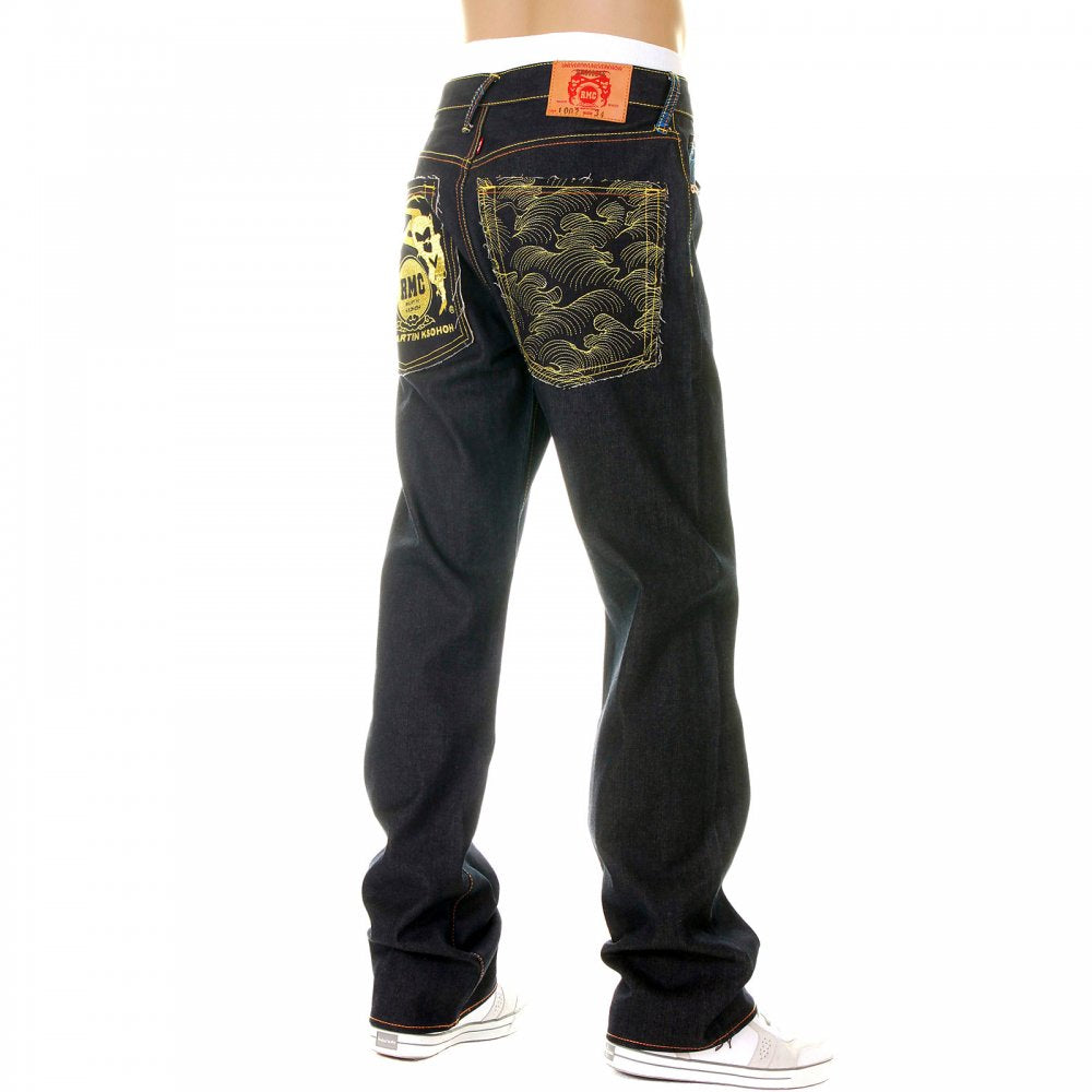 Vintage Cut Selvedge Dark Indigo Raw Denim Jean