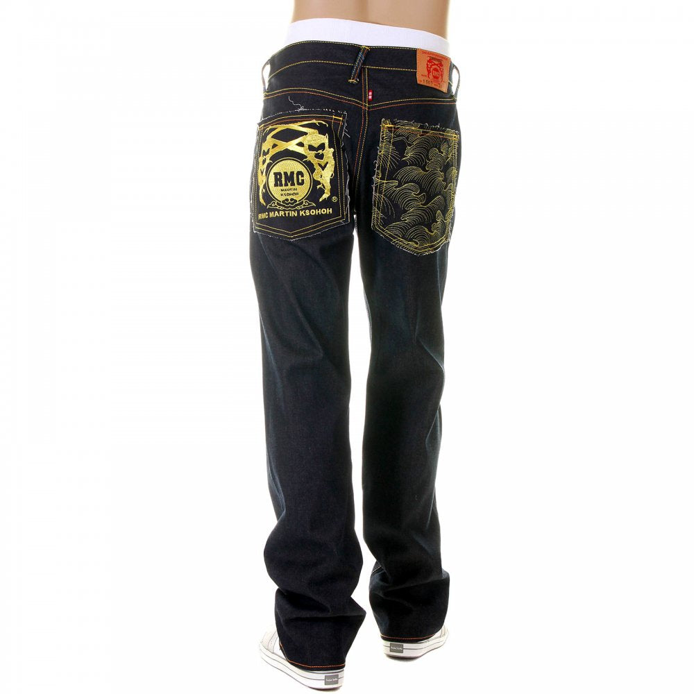 Vintage Cut Selvedge Dark Indigo Raw Denim Jean