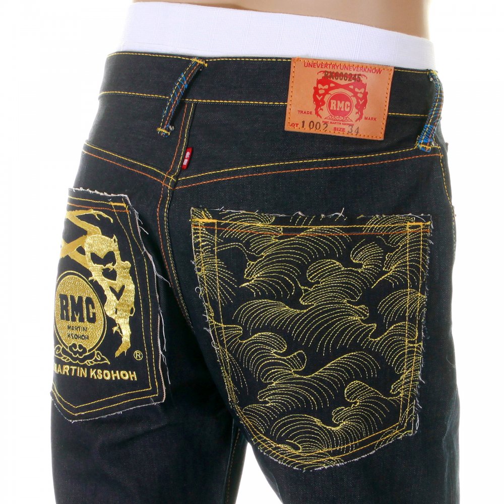 Vintage Cut Selvedge Dark Indigo Raw Denim Jean