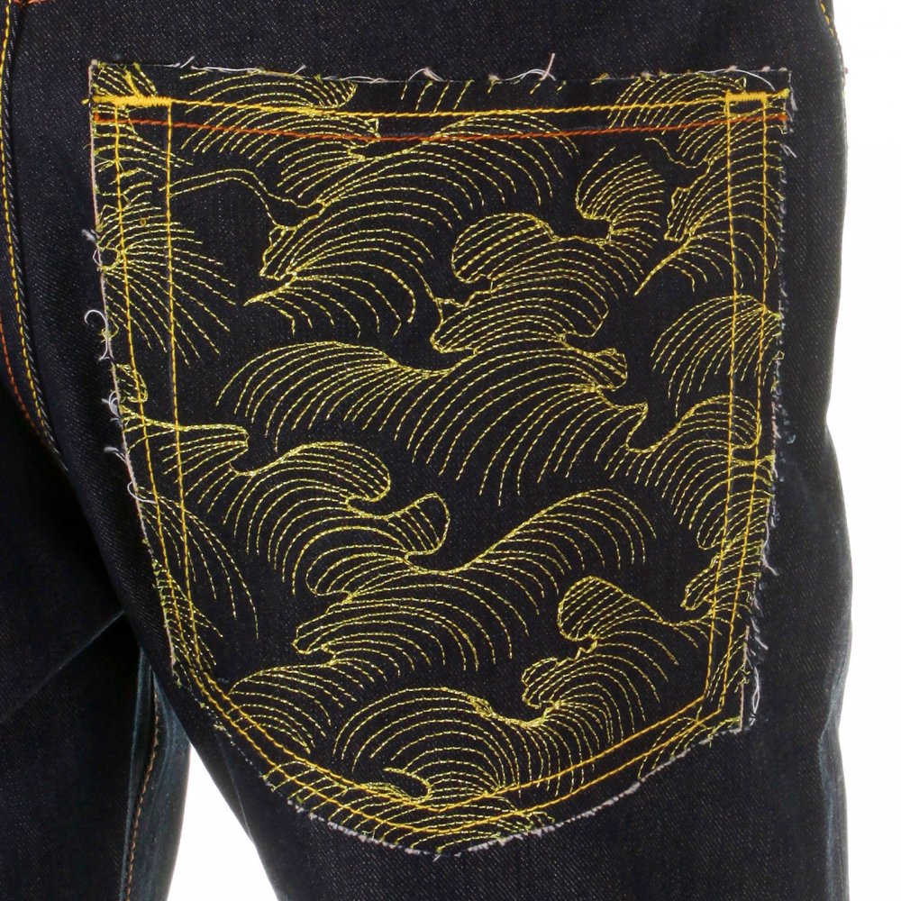 Vintage Cut Selvedge Dark Indigo Raw Denim Jean