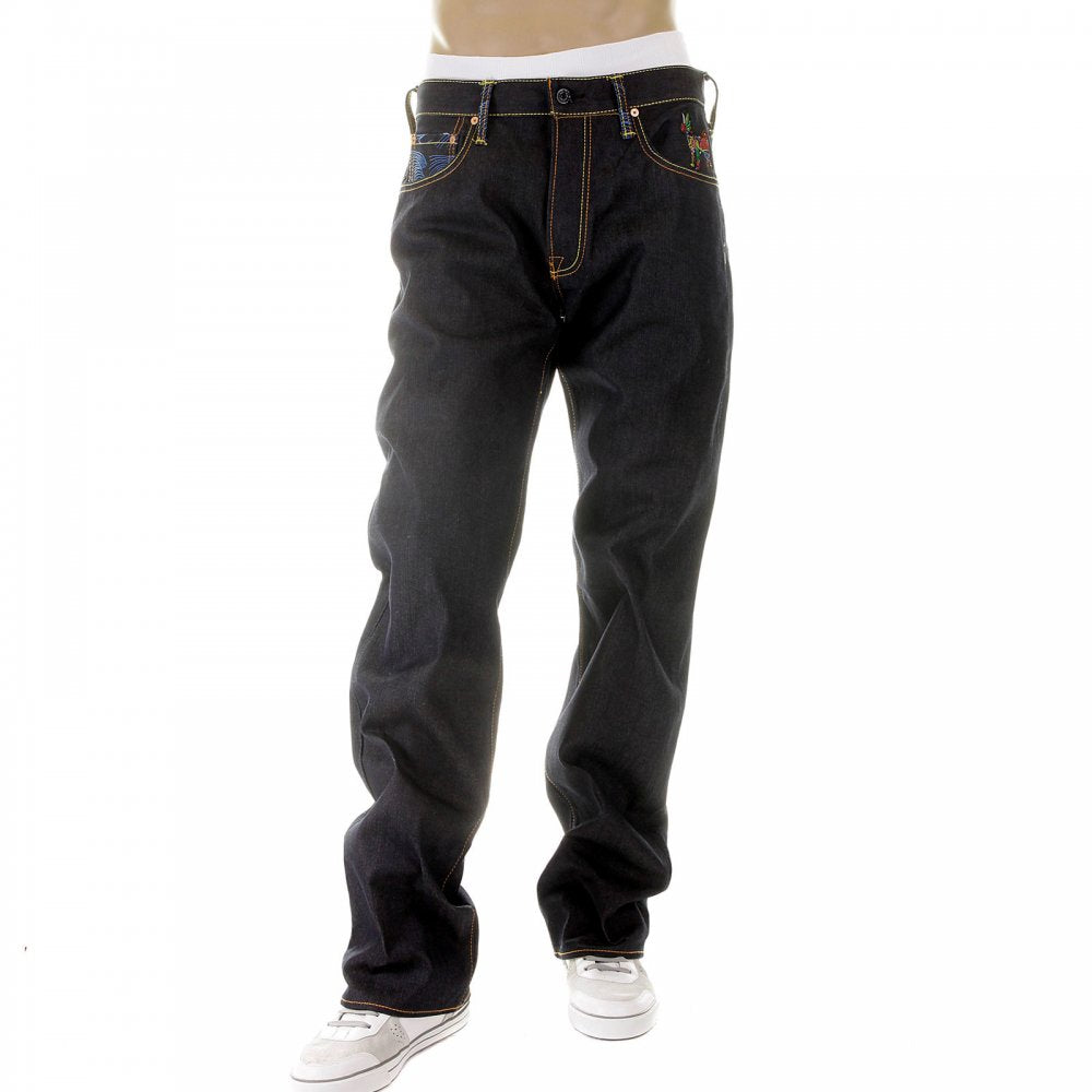 Vintage Cut House Selvedge Dark Indigo Raw Denim Jeans