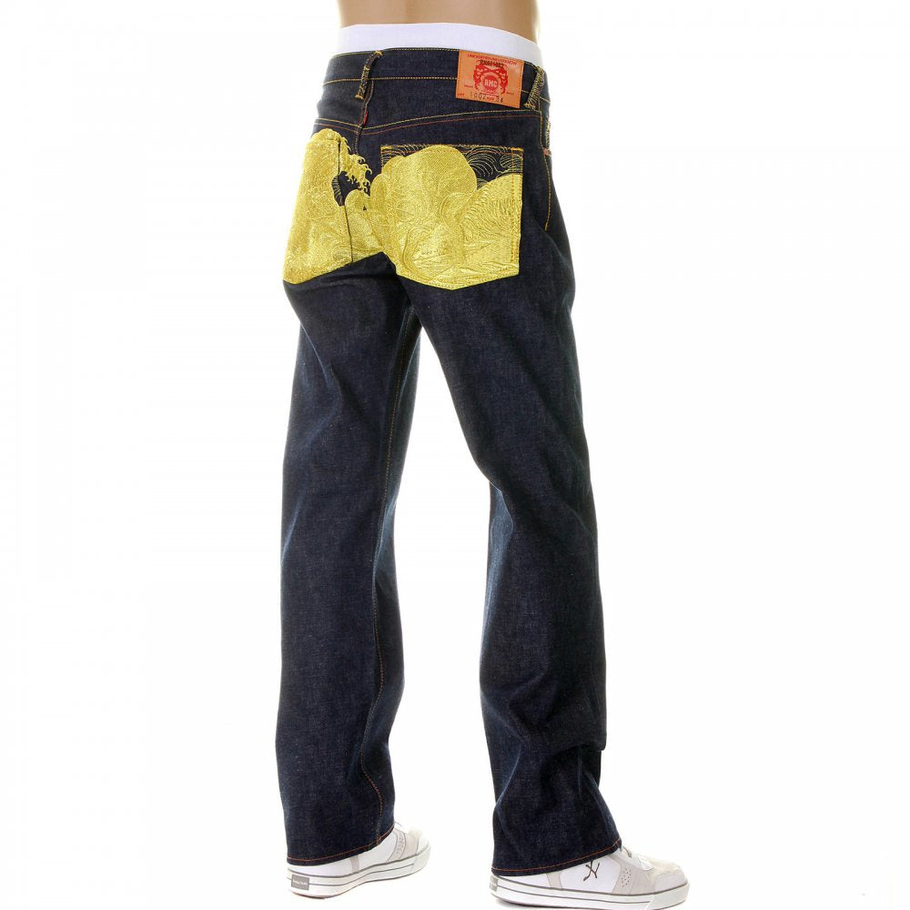 Vintage Cut Limited Edition Dark Indigo Selvedge Raw Denim Jeans