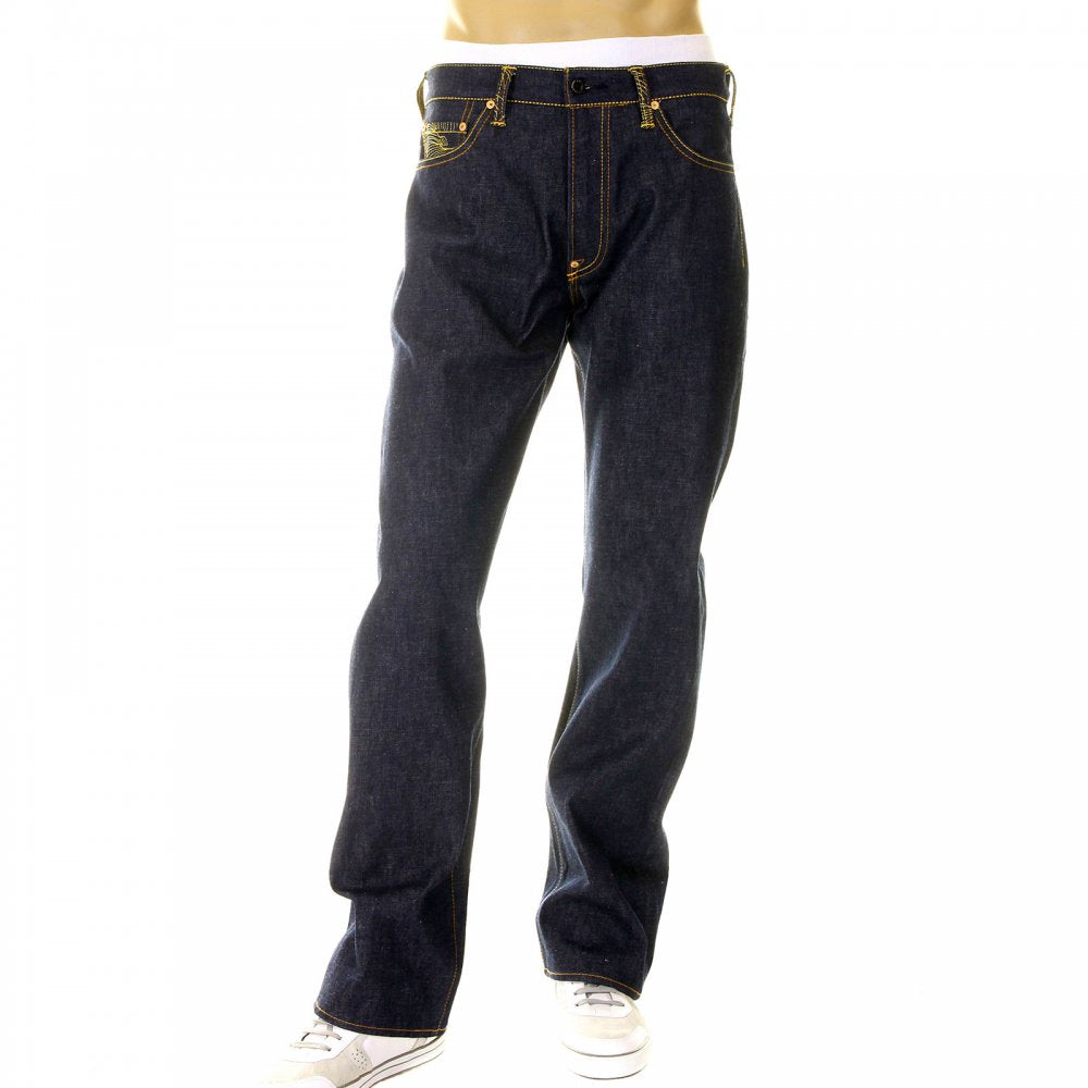Vintage Cut Limited Edition Dark Indigo Selvedge Raw Denim Jeans