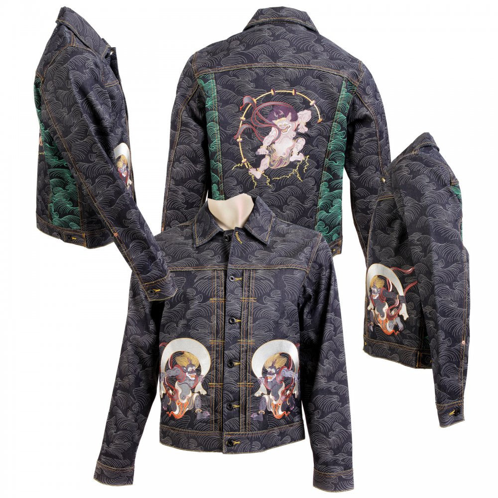 Mens Vintage Cut Raw Selvedge Denim Jacket