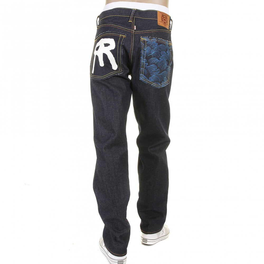 Super Exclusive Design Dark Indigo Raw Denim Jeans for Men
