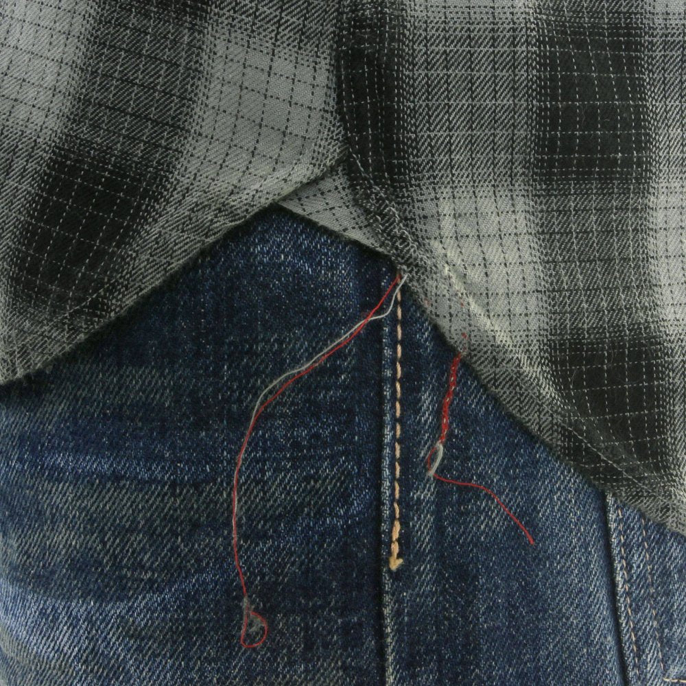 Mens Woven Grey Check Long Sleeve Western Regular Fit Cotton Shirt with Soft Pointed Collar SC25371