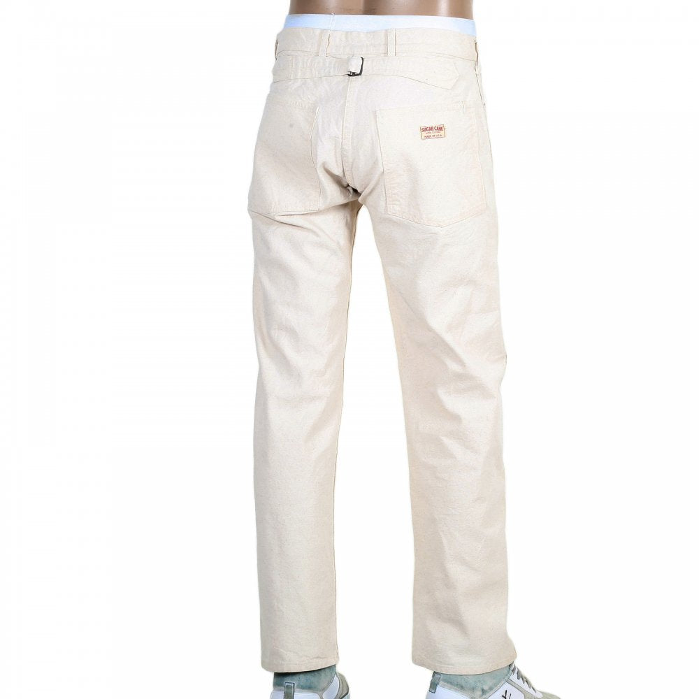 Mens Straight Fit Cotton Unwashed Work Pant SC41008N