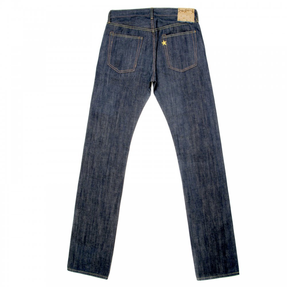 Mens Vintage Cut Okinawa Non Wash Selvedge Raw Denim Jeans SC40301N