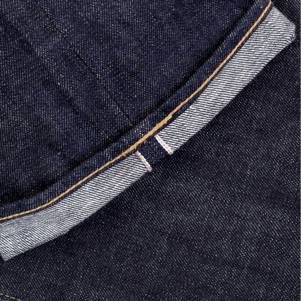 Mens Slim Fit Non Wash Straight Leg Navy Denim Jeans SC42014N