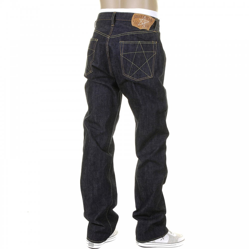 Mens Union Star Vintage Cut Japanese NonWash Selvedge Raw Denim Jeans SC40065N