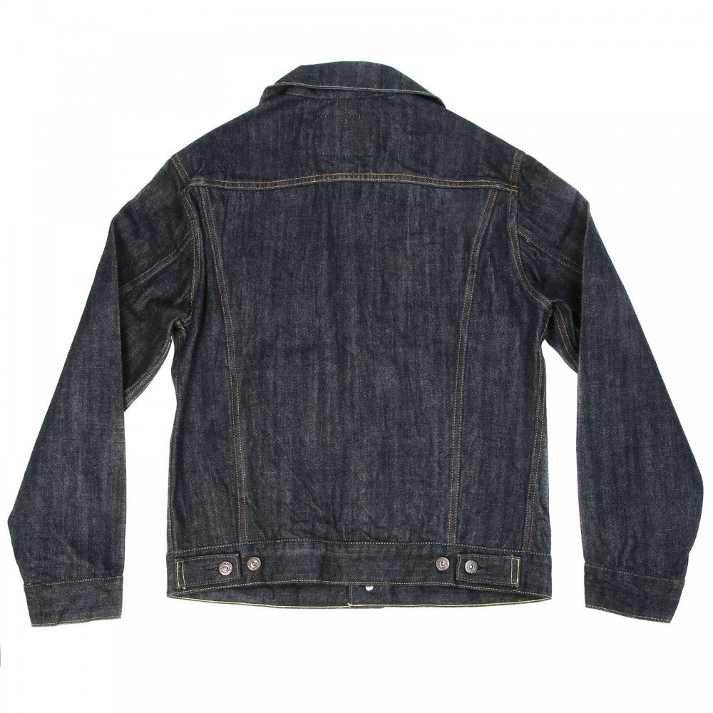 Mens One Wash Vintage Cut Regular Fit Western Style Denim Jacket SC11962A