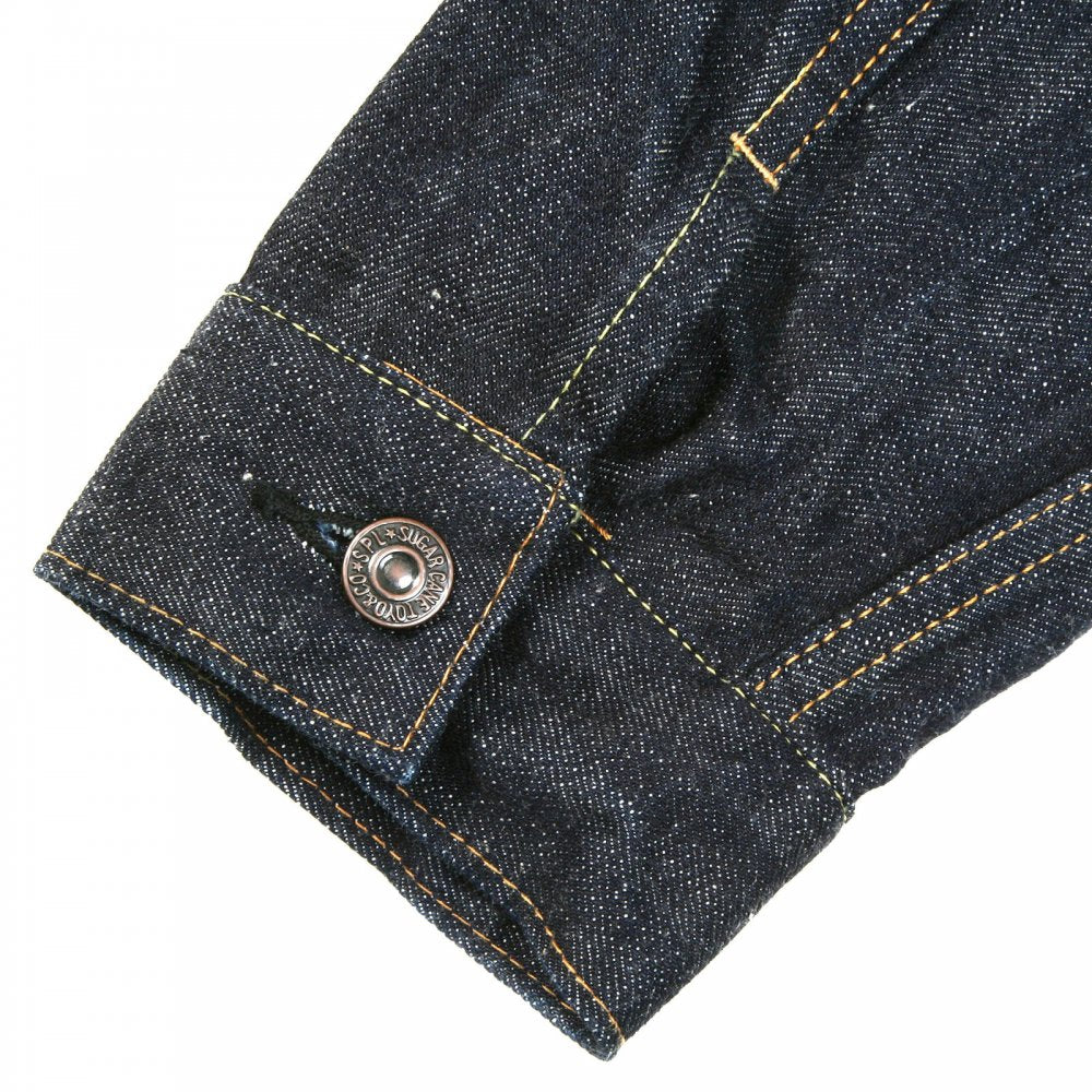 Mens One Wash Vintage Cut Regular Fit Western Style Denim Jacket SC11962A
