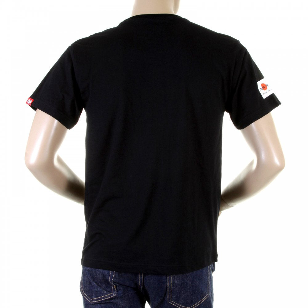 Black Crew Neck Short Sleeve Regular Fit Charity T-shirt