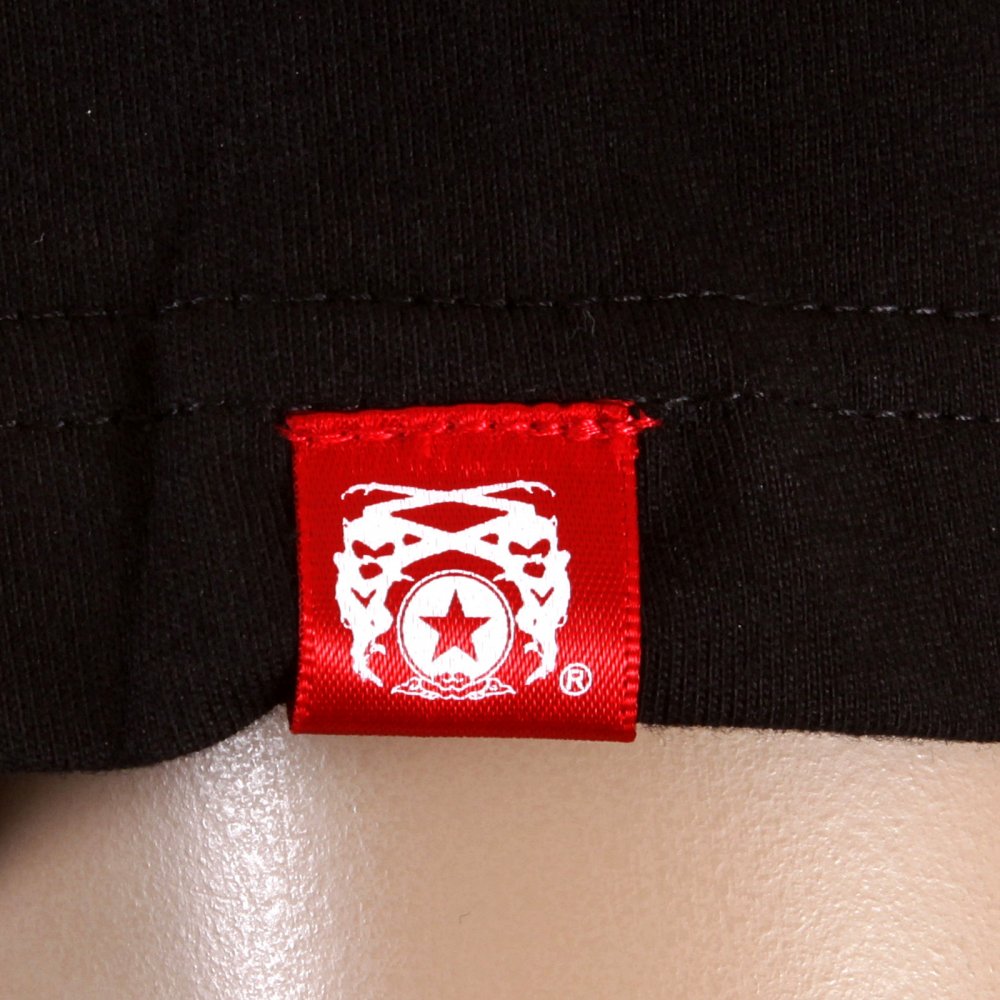 Black Crew Neck Short Sleeve Regular Fit Charity T-shirt