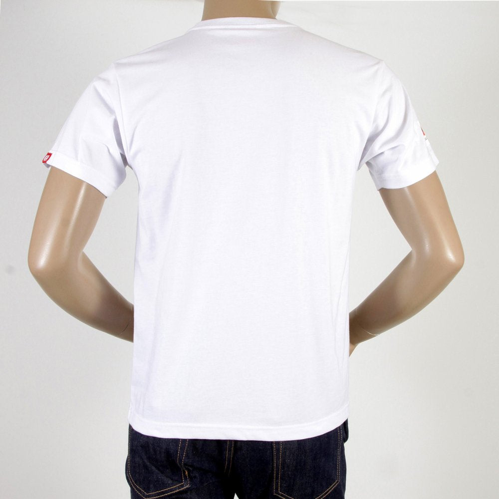 White Crew Neck Short Sleeve Regular Fit Charity T-shirt