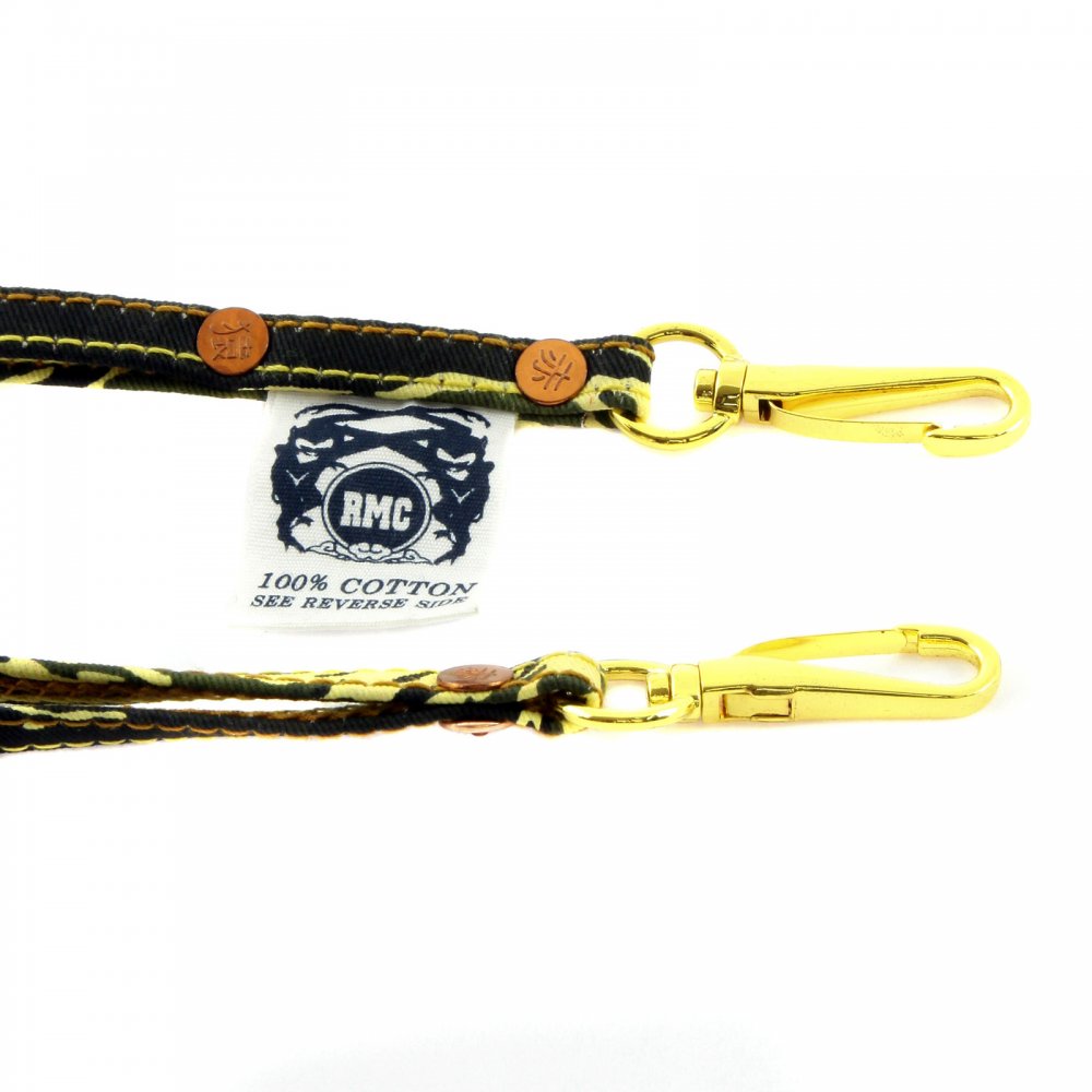 Green Tiger Camo Lanyard Boxed Key Chain
