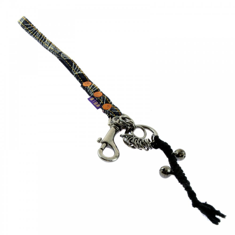Tsunami Wave Boxed Unisex Indigo Denim Key Chain